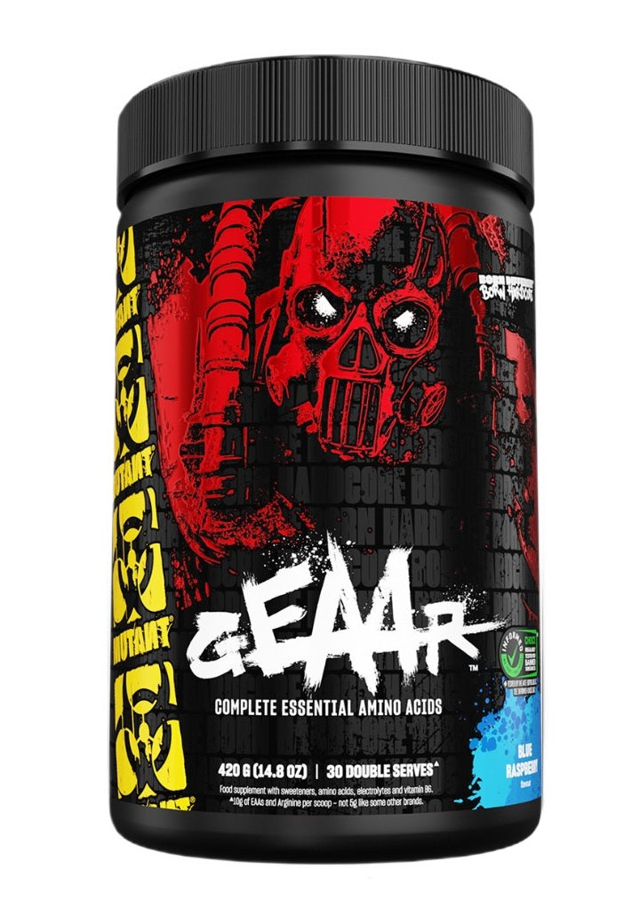 Mutant GEAAR, mėlynųjų aviečių skonio - 420 g