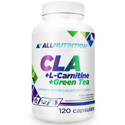 Allnutrition CLA + L - karnitinas + žalioji arbata - 120 kapsulių
