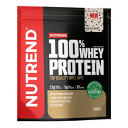 Nutrend 100% išrūgų baltymų milteliai, sausainiai ir grietinėlė - 1000 g