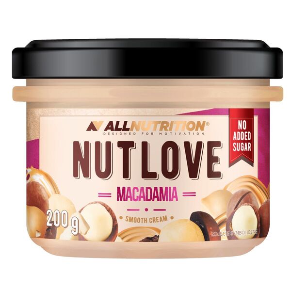 Allnutrition Nutlove švelnus kremas su makadamijos riešutais – 200 g