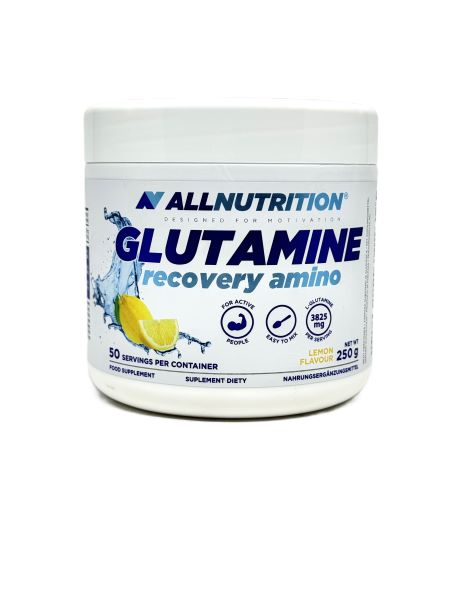 Allnutrition glutamino atsigavimo aminorūgštys, citrinų skonio – 250 g