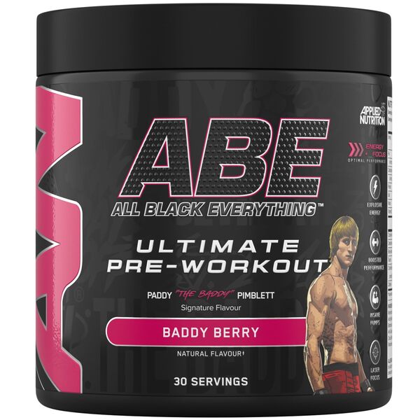 Applied Nutrition ABE – All Black Everything, Baddy Berry – 375 g