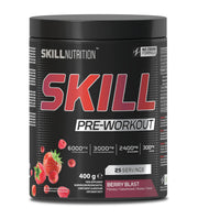 Skill Nutrition Skill prieš treniruotę skirtas uogų skonio stipriklis – 400 g