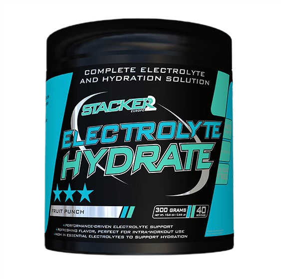 Stacker2 Europe elektrolitų hidratas, vaisių punšas - 300 g