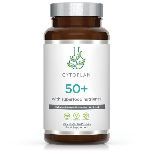 Cytoplan 50+ multivitaminai - 60 kapsulių