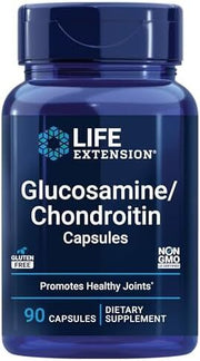 Life Extension Glucosamine Chondroitin Capsules 90 Caps – 90 kapsulių