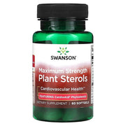 Swanson Maximum Strength Plant Sterols CardioAid – 60 kapsulių