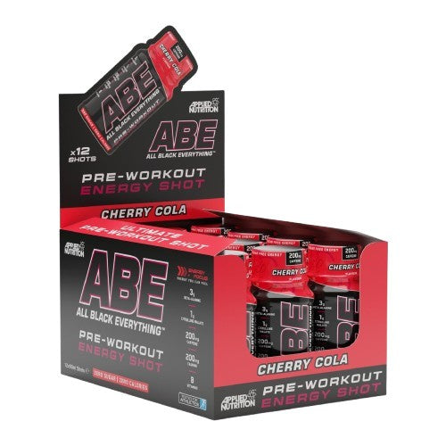 Applied Nutrition ABE Shot, vyšnių kolos skonio – 12 x 60 ml.