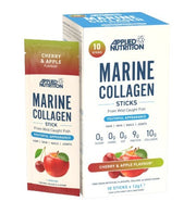 Applied Nutrition jūrinio kolageno lazdelės, vyšnių ir obuolių skonio – 10 x 12 g