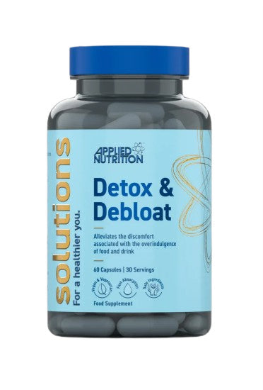 Applied Nutrition Solutions detoksikacijai ir pilvo pūtimui mažinti – 60 kapsulių