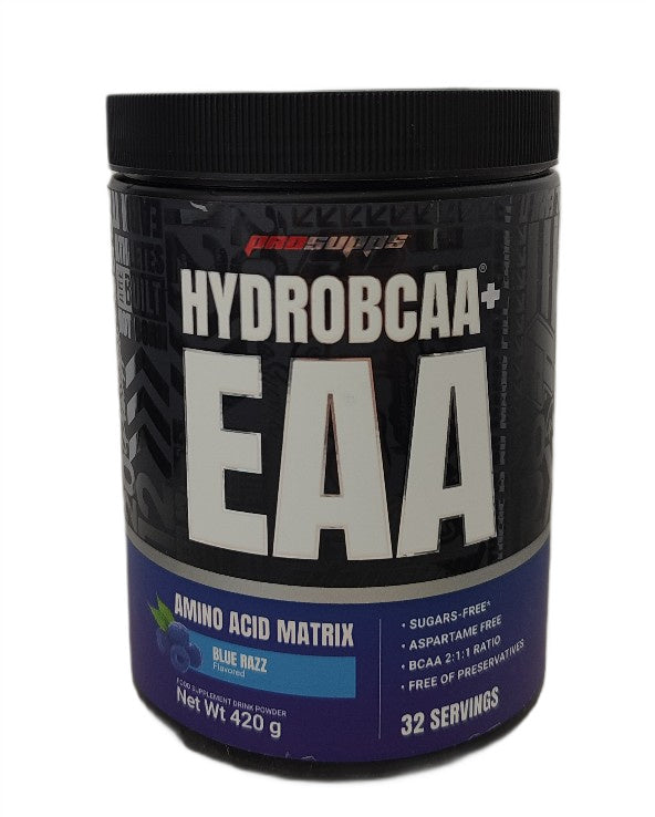 ProSupps HydroBCAA + EAA, Blue Razz – 420 g