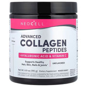 NeoCell Advanced kolageno peptidai su vitaminu C ir hialurono rūgštimi – 195 g