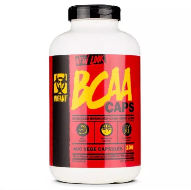 Mutant BCAA kapsulės - 400 kapsulių