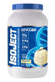 Evogen IsoJect, vanilės ankšties skonio – 750 g