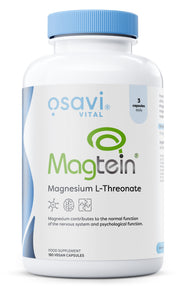 Produkto nuotrauka: Osavi Magtein Magnesium L-threonate - 180 vegan caps