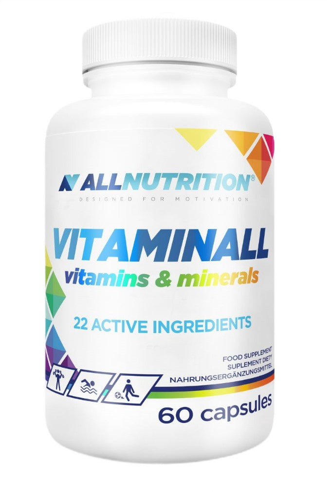 Allnutrition Vitaminall vitaminai ir mineralai – 60 kapsulių