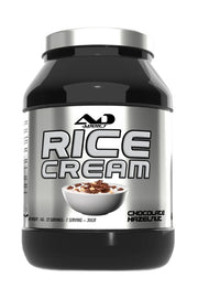 Addict Sport Nutrition ryžių kremas su šokolado ir lazdyno riešutų skonio priedais – 1000 g