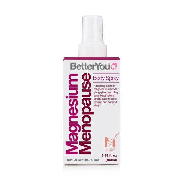 BetterYou magnio menopauzės kūno purškiklis - 100 ml.