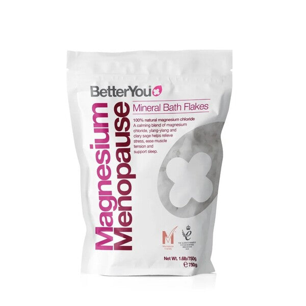 BetterYou vonios dribsniai su magniu menopauzei - 750 g