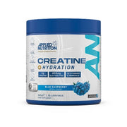 Applied Nutrition kreatinas + hidratacija, mėlynųjų aviečių skonio – 360 g