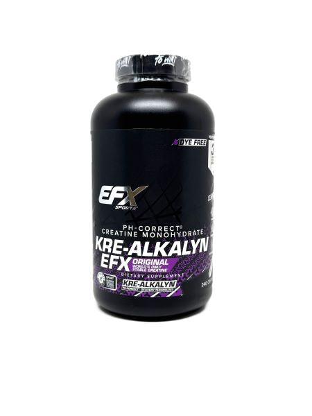 EFX Sports Kre - Alkalyn EFX (skaidrūs kapsulės) - 240 kapsulių