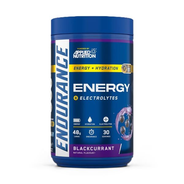 Applied Nutrition Endurance Energy + Hydration, juodieji serbentai - 1500 g