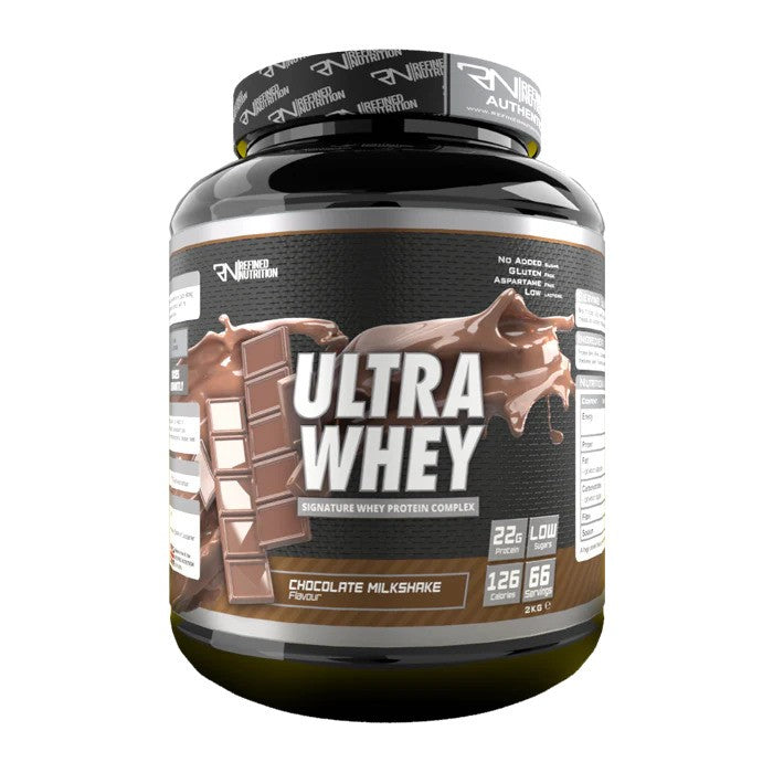 Refined Nutrition Rafinuoto maisto Ultra Whey šokoladinis pieno kokteilis – 2000 g