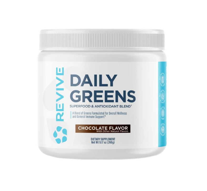 Revive Daily Greens šokolado milteliai - 260 g