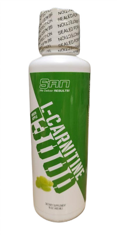 SAN L - karnitinas 3000, žaliasis obuolys - 465 ml.
