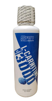 SAN L - karnitinas 3000, mėlynųjų aviečių skonio – 465 ml.