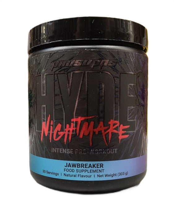 ProSupps Hyde Nightmare, žandikaulio laužytojas - 303 g