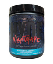 ProSupps Hyde Nightmare, juodųjų ir mėlynių skonio – 295 g