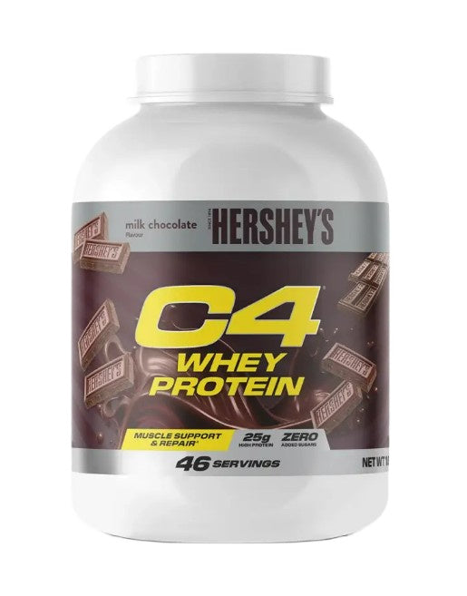 Cellucor C4 išrūgų baltymai, Hershey's pieninio šokolado skonio – 1610 g