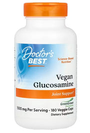 Doctor's Best gliukozaminas su GreenGrown, 1500 mg – 180 kapsulių