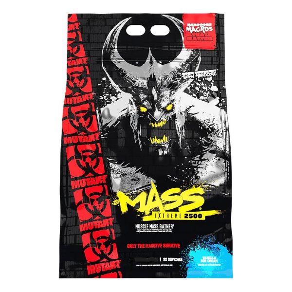 Mutant Mutant Mass Extreme 2500, vaniliniai ledai - 9070 g