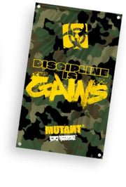 Mutant ų disciplina yra laimėjimų vėliava