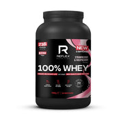 Reflex Nutrition 100 % išrūgų, braškių ir aviečių skonio – 720 g