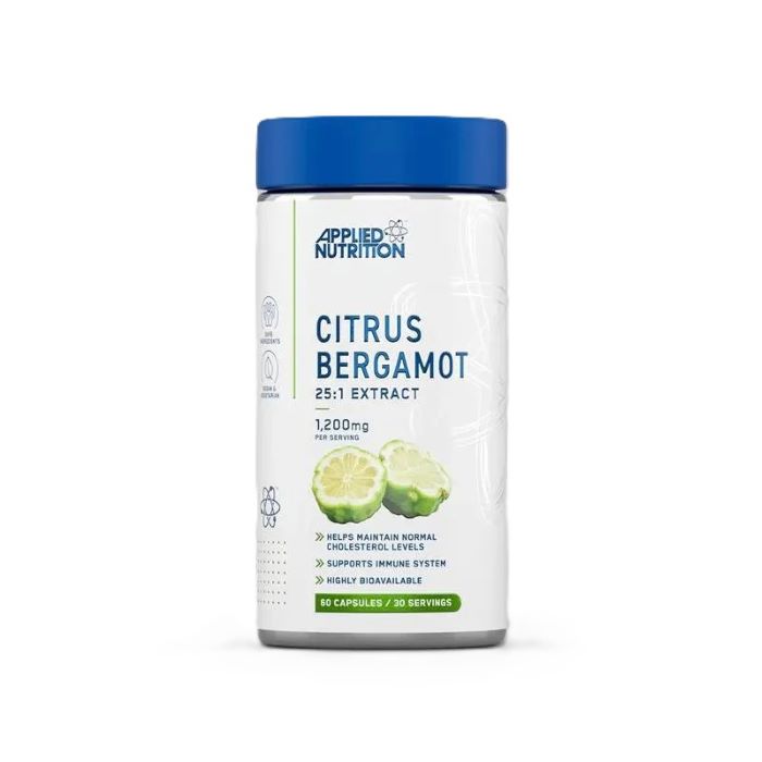 Applied Nutrition citrusinių vaisių ir bergamočių skonio – 60 kapsulių