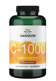 Swanson C - 1000 Witamina C z Dzik�� R������, 1000mg – 90