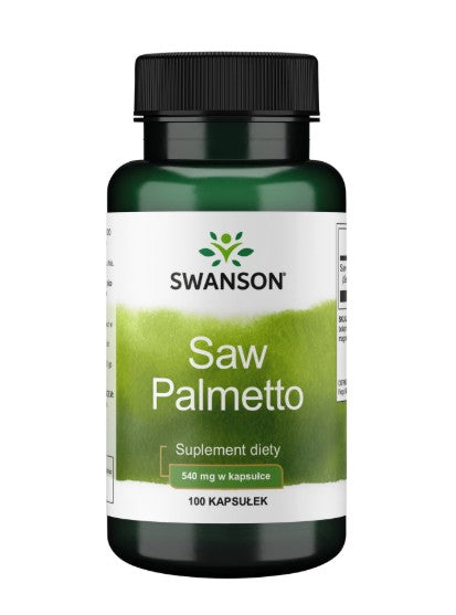 Swanson Saw Palmetto, 540 mg – 100 kapsulių