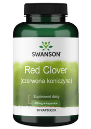 Swanson Red Clover (Czerwona Koniczyna), 430 mg - 90 dangtelių