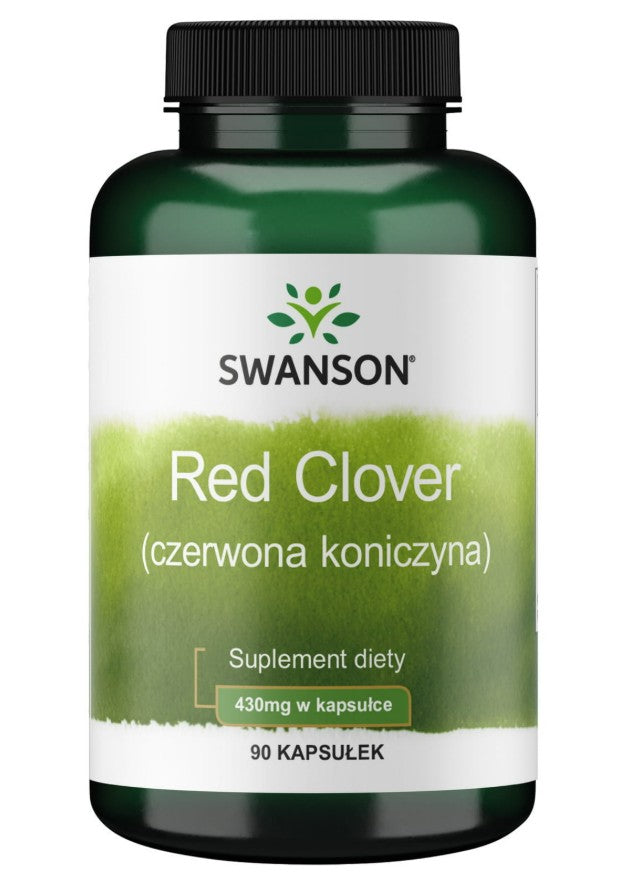 Swanson Red Clover (Czerwona Koniczyna), 430 mg - 90 dangtelių