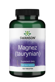 Swanson Magnez (tauryninis), 100 mg – 120 tablečių