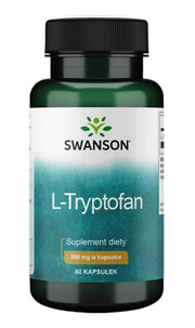 Swanson L - triptofanas, 500 mg – 60 kapsulių