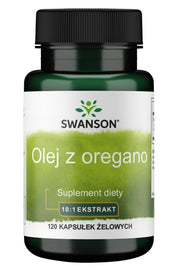 Swanson Olej z Oregano 10:1 Ekstrakt – 120 gelių