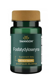 Swanson Fosfatydyloseryna, 100 mg - 30 gelių