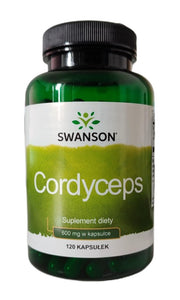 Swanson kordicepsas, 600 mg – 120 kapsulių