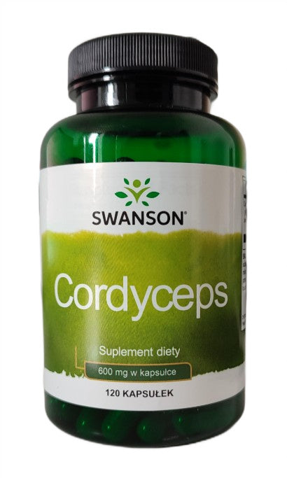 Swanson kordicepsas, 600 mg – 120 kapsulių
