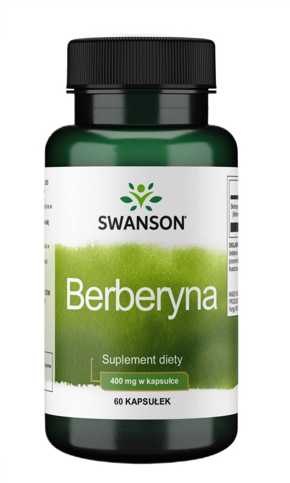 Swanson Berberyna, 400 mg – 60 kapsulių