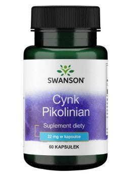 Swanson Cynk Pikolinian, 22mg – 60